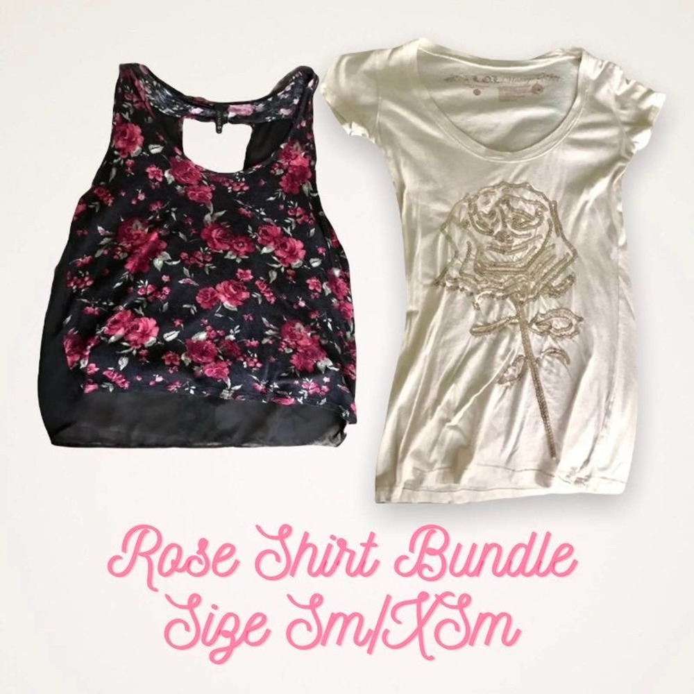 Full Tilt and LOLVintage Rose Shirt Bundle